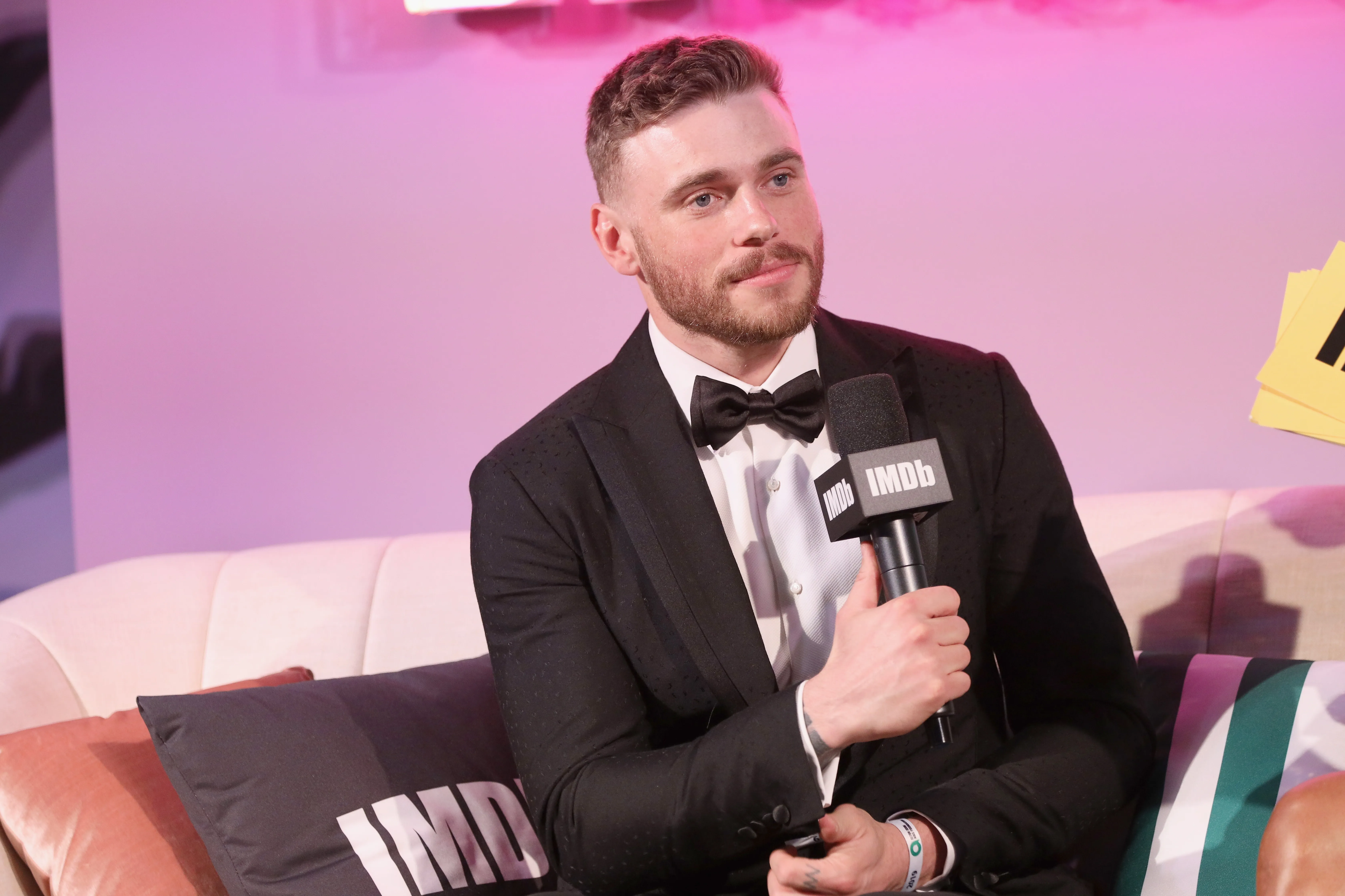 Gus Kenworthy attends IMDb LIVE At The Elton John AIDS Foundation Academy Awards® Viewing Party on February 24, 2019 in Los Angeles, California. 