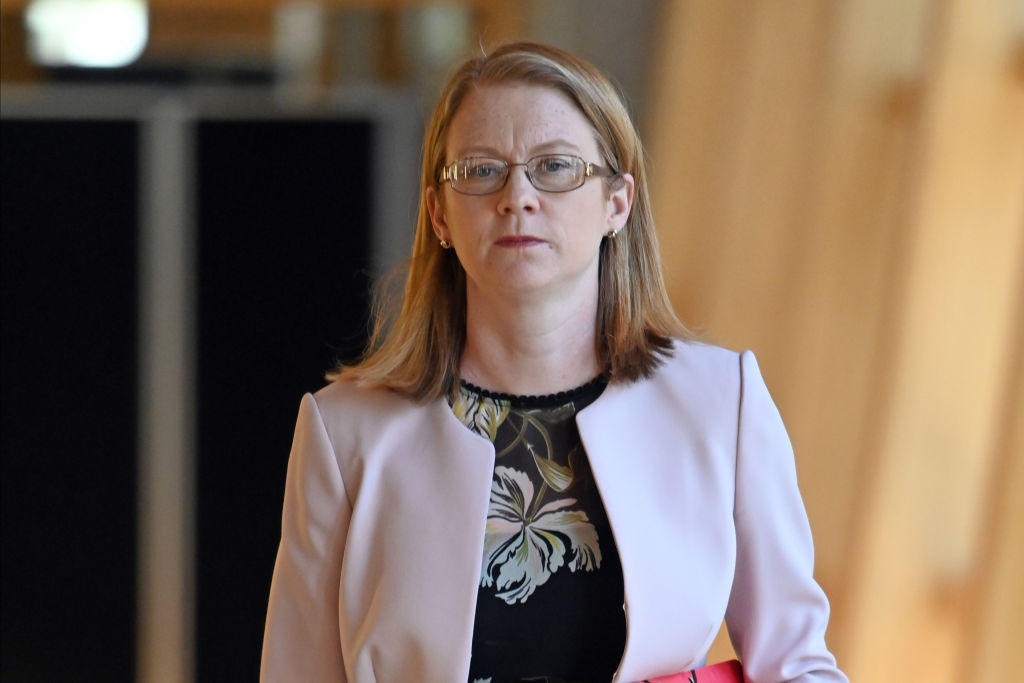 Scottish government minister Shirley-Anne Somerville 