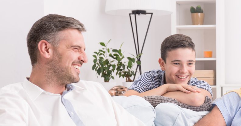 792px x 416px - Give this man 'dad of the year' for how he reacted to walking in on his gay  son have sex