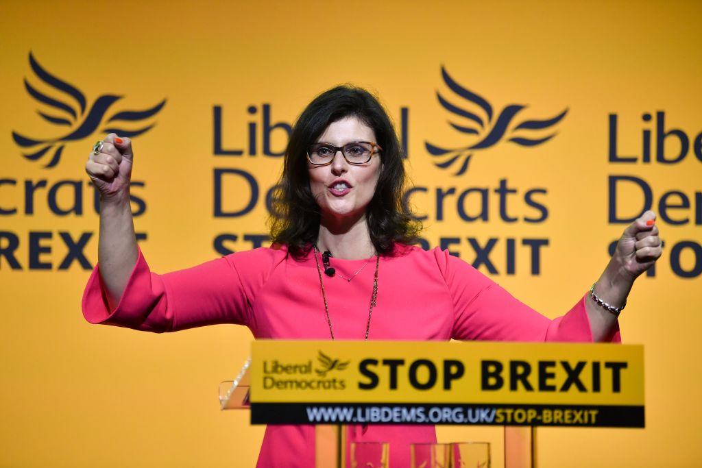 Liberal Democrat MP Layla Moran speaks at party conference 