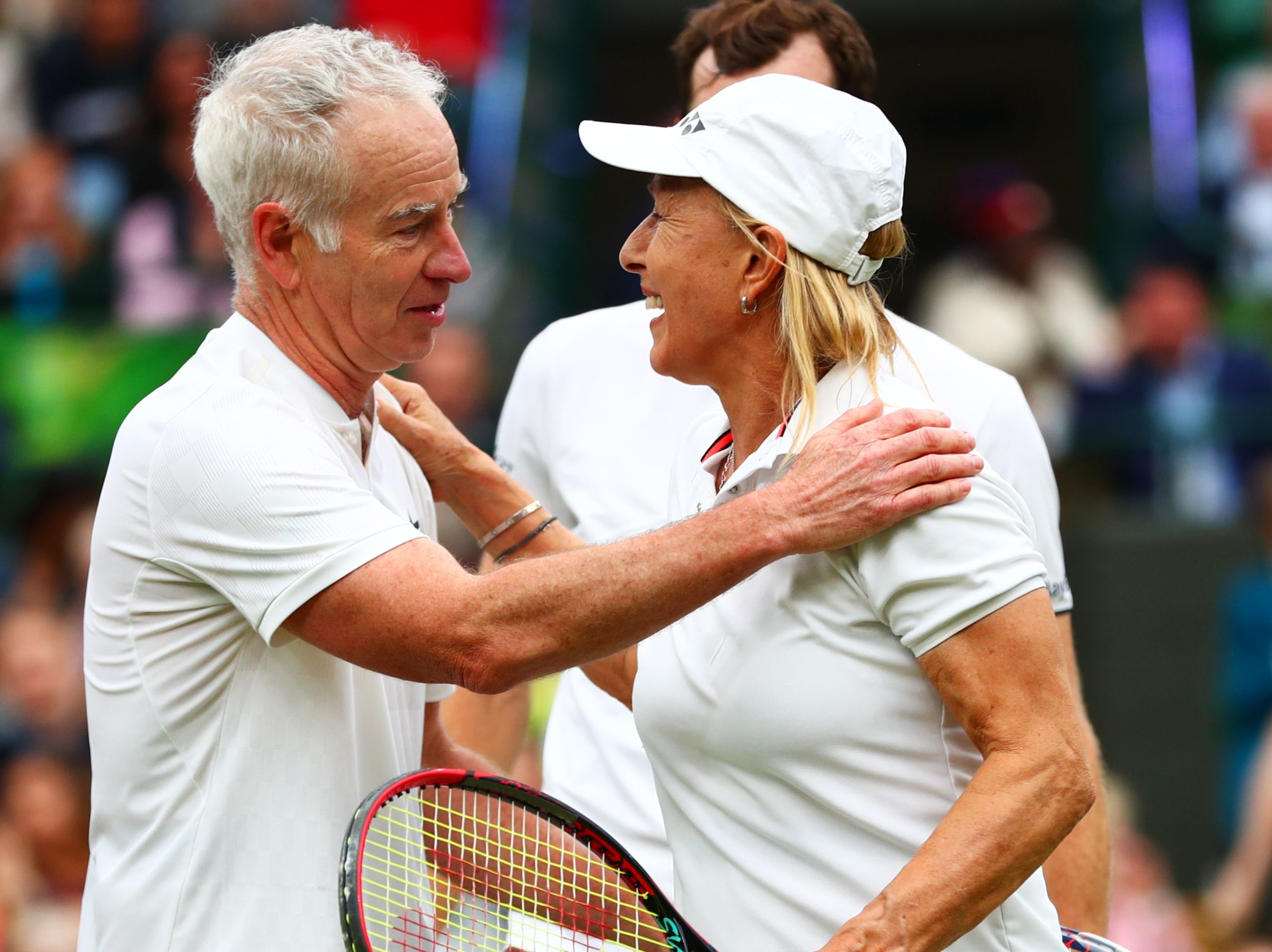 John McEnroe and Martina Navratilova issued an apology 