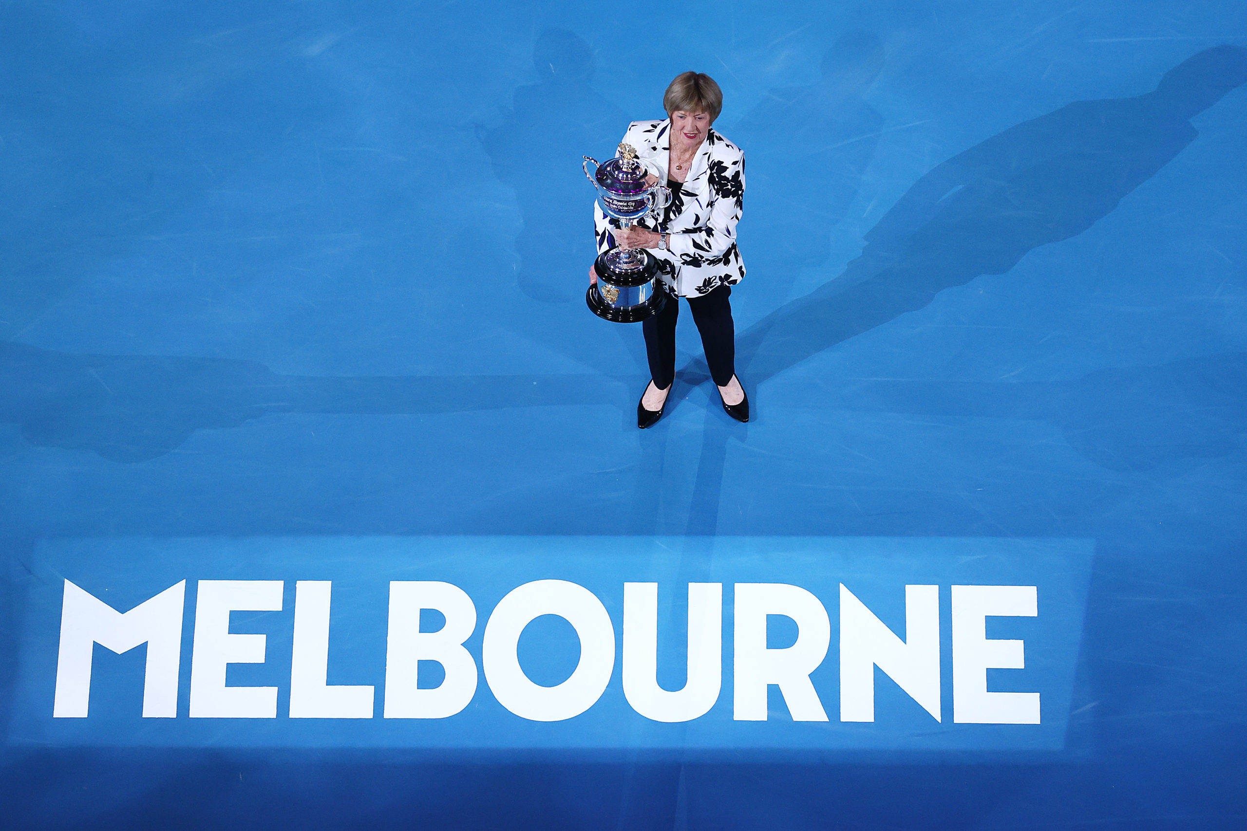 Margaret Court was met with indifference at the 2020 Australian Open in Melbourne, Australia. 