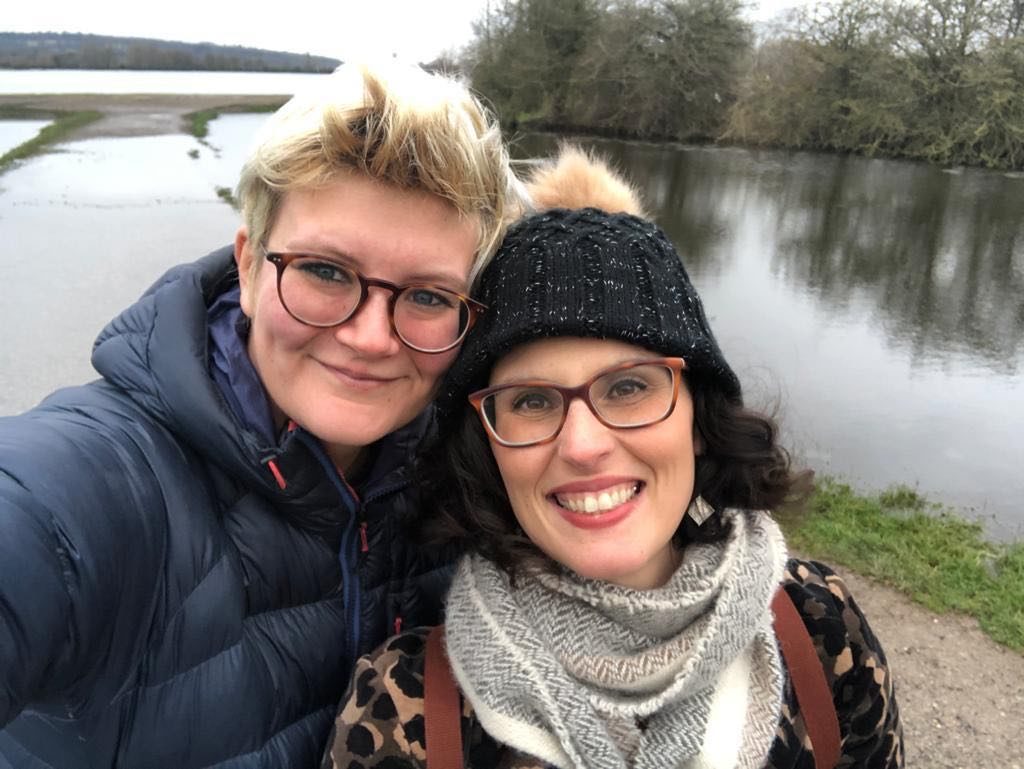 Layla Moran MP and her girlfriend Rosy Cobb, a former Lib Dem press officer