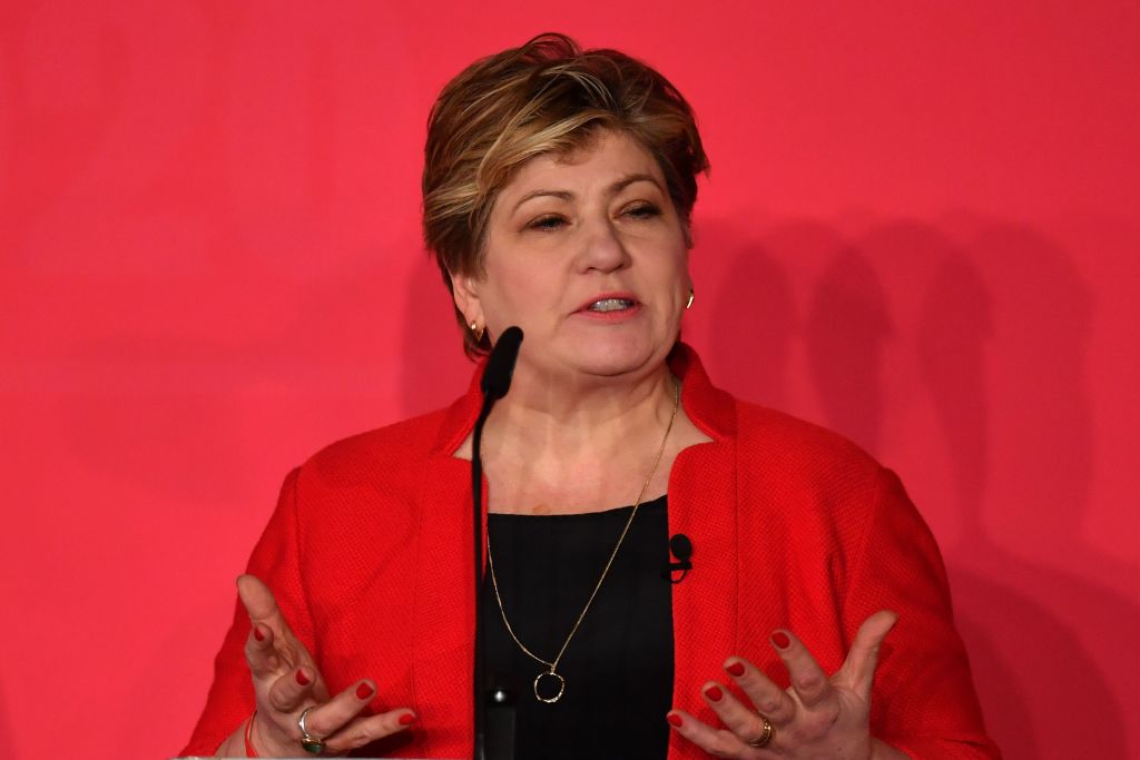 British Labour leadership candidate Emily Thornberry 