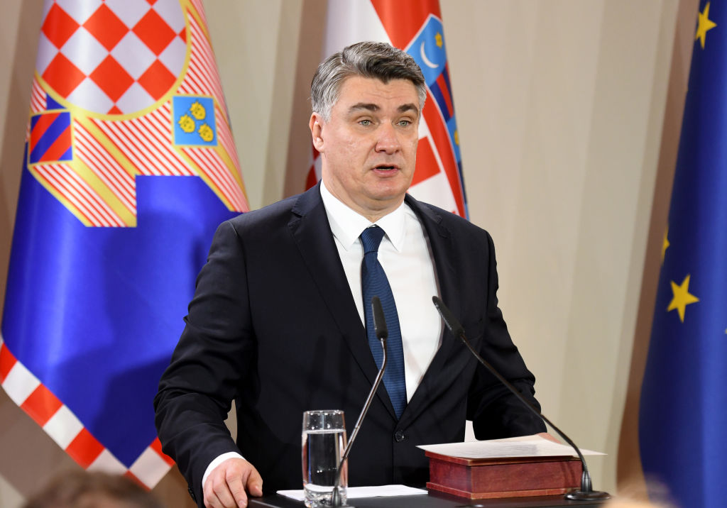 President of Croatia Zoran Milanovic condemned the burning 