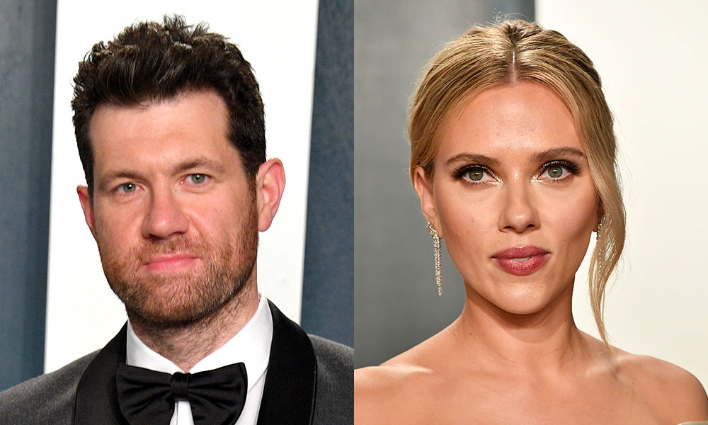 Scarlett Johansson was read to filth at the Oscars by Billy Eichner