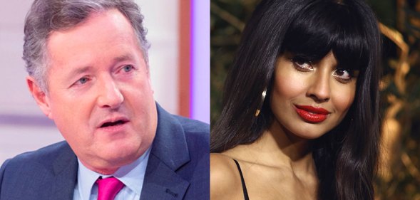 Piers Morgan and Jameela Jamil