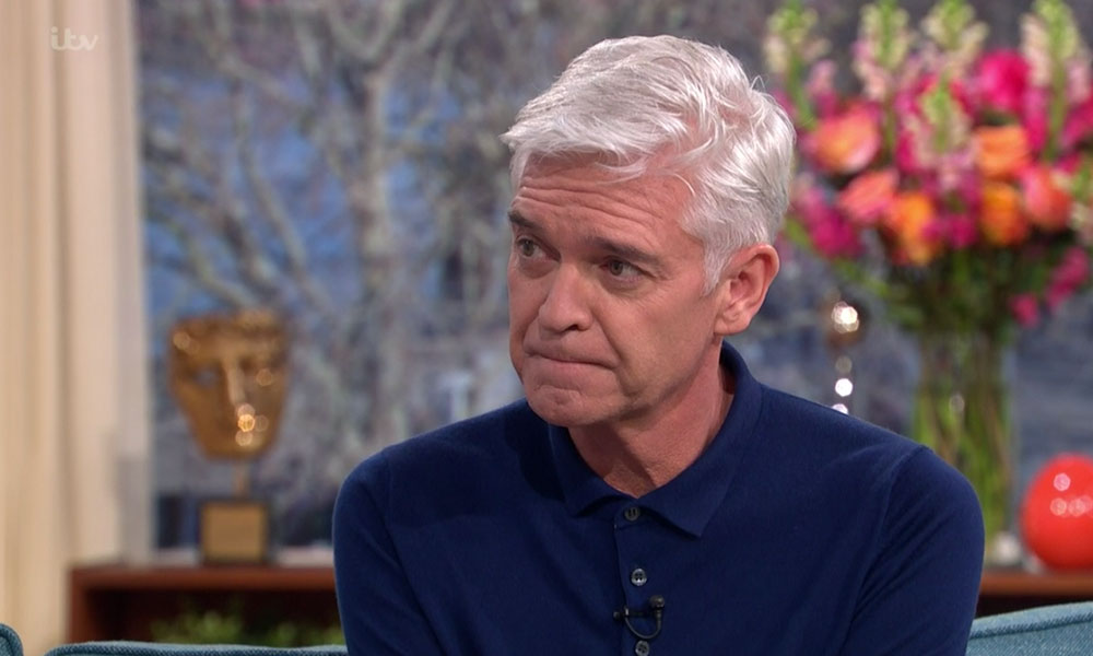 Legendary TV presenter Phillip Schofield just came out as gay. (ITV)