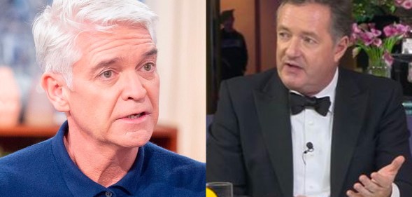 Phillip Schofield and Piers Morgan