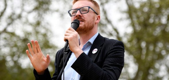 Labour Party lawmaker Lloyd Russell-Moyle won re-election to Parliament in 2019. (Andres Pantoja/SOPA Images/LightRocket via Getty Images)