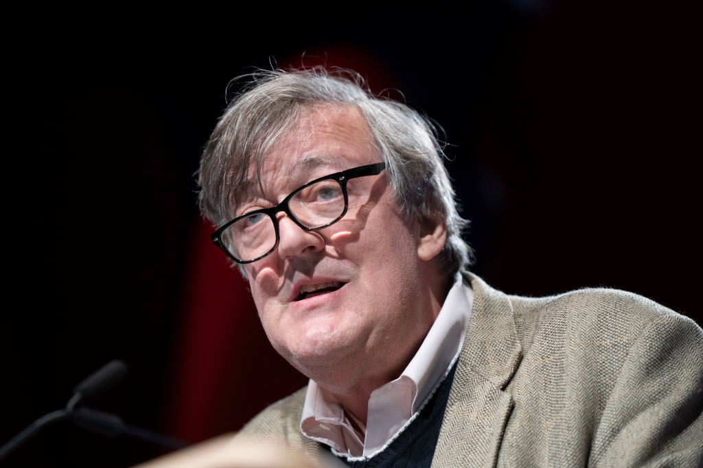 Stephen Fry, comedian, actor and writer 