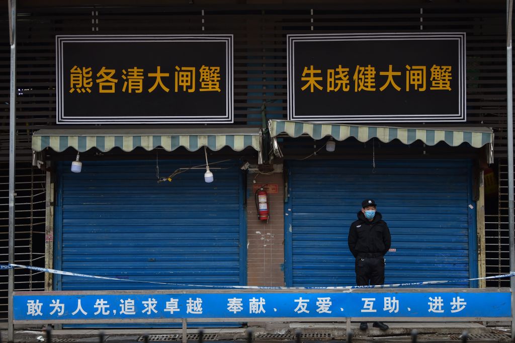 Wuhan is still locked down due to coronavirus 