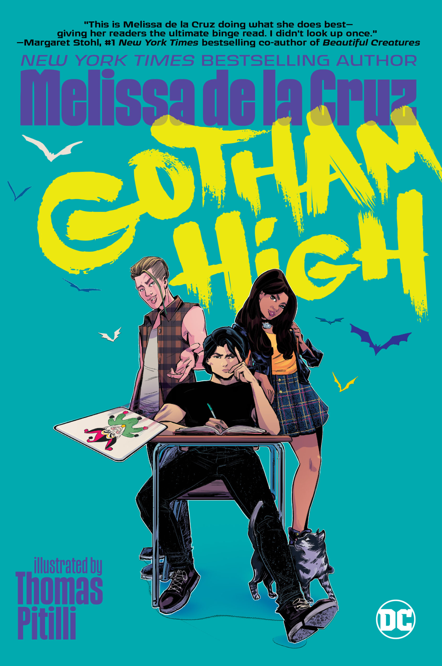 The Batman adaptaiton moves the story to a high school