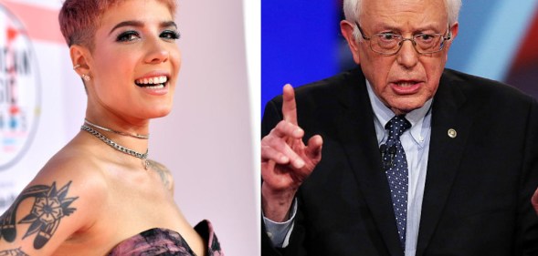 Halsey endorses Bernie Sanders