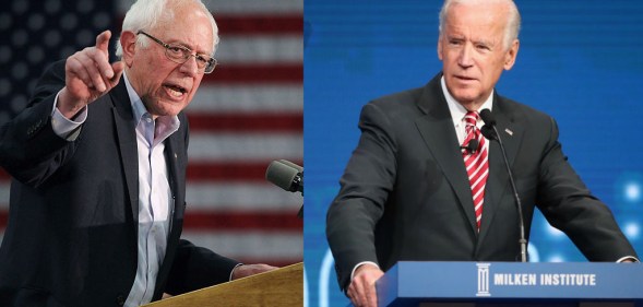 Joe Biden Bernie Sanders