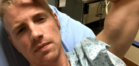 Walking Dead actor Daniel Newman leapfrogged around emergency rooms attempting to acquire a coronavirus testing kit despite showing symptoms. (Instagram)