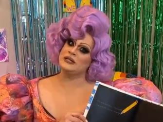 Drag race star brings drag queen storytime to Instagram during