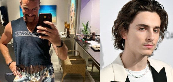 Armie Hammer Timothee Chalamet makeover