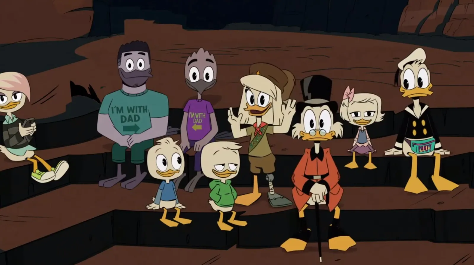 DuckTales revealed that Violet has two gay dads