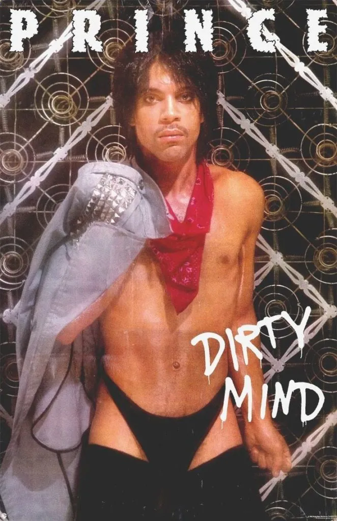Prince's Dirty Mind album cover poster