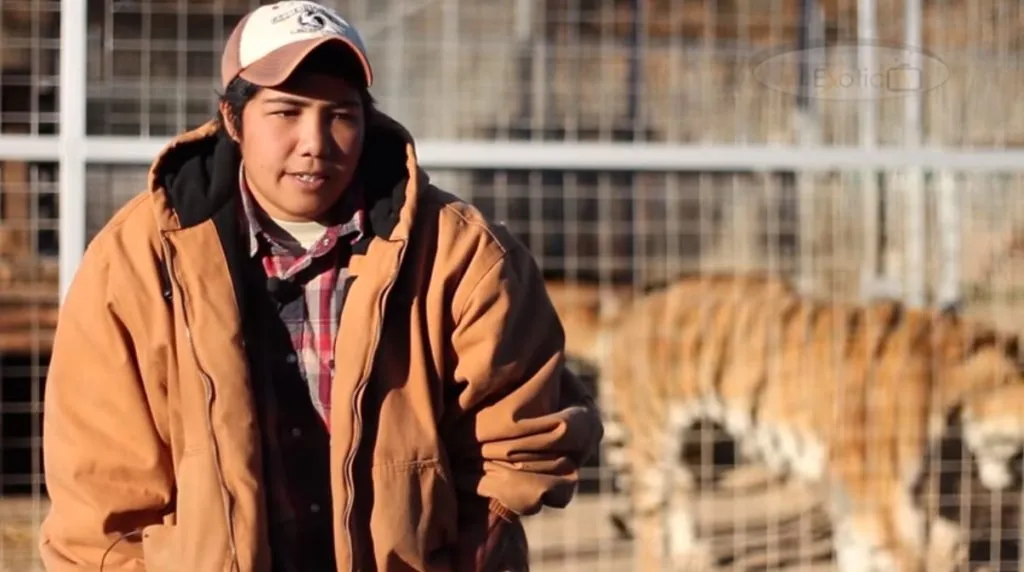 Saff, featured in the Netflix documentary Tiger King