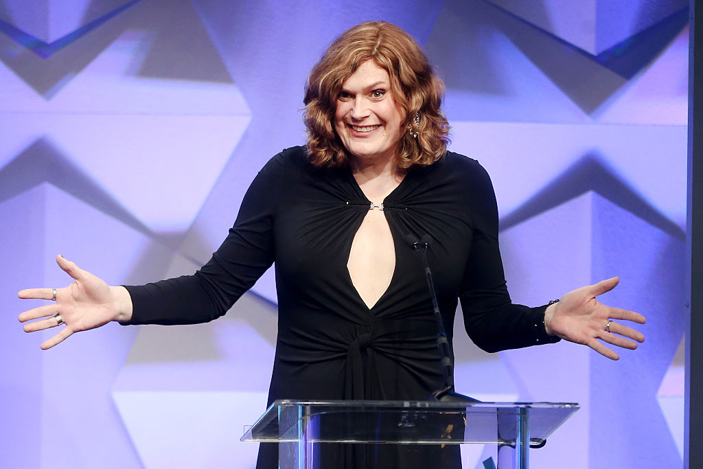trans matrix Director Lilly Wachowski accepts award for Outstanding Drama Series onstage during the 27th Annual GLAAD Media Awards at the Beverly Hilton Hotel on April 2, 2016