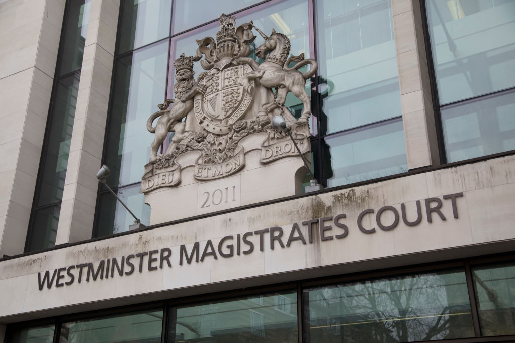 Trans blackmail: Westminster Magistrates Court in London, England, United Kingdom