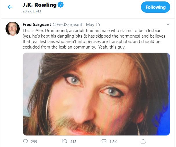 JK Rowling is under fire from fans once again