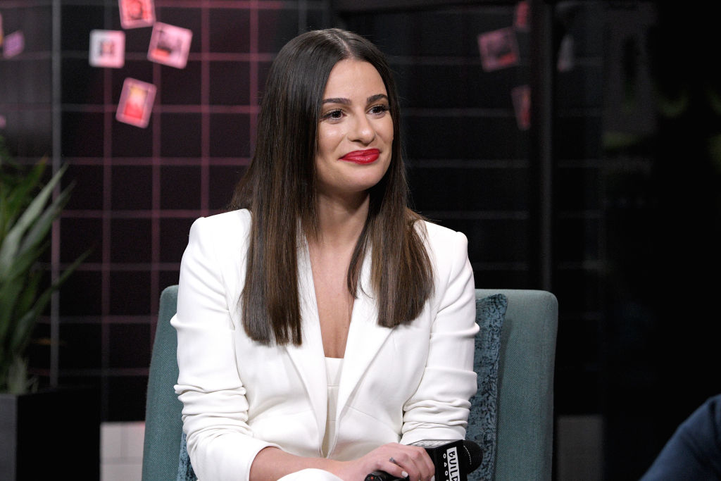 Glee actress and singer Lea Michele has denied bullying Black cast-mates