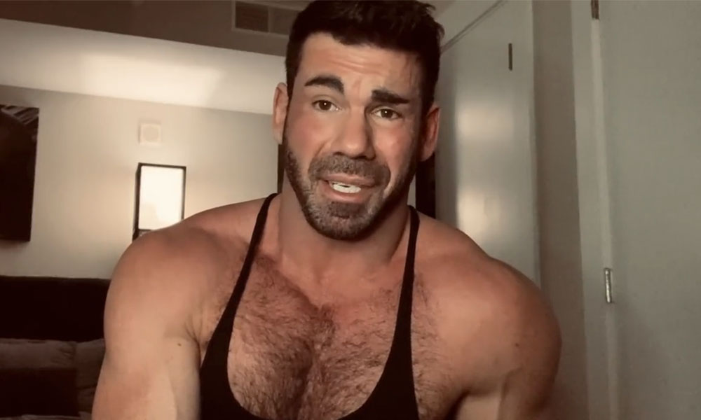 1000px x 600px - Billy Santoro: 'Racist' gay porn star urged police to shoot Black protesters