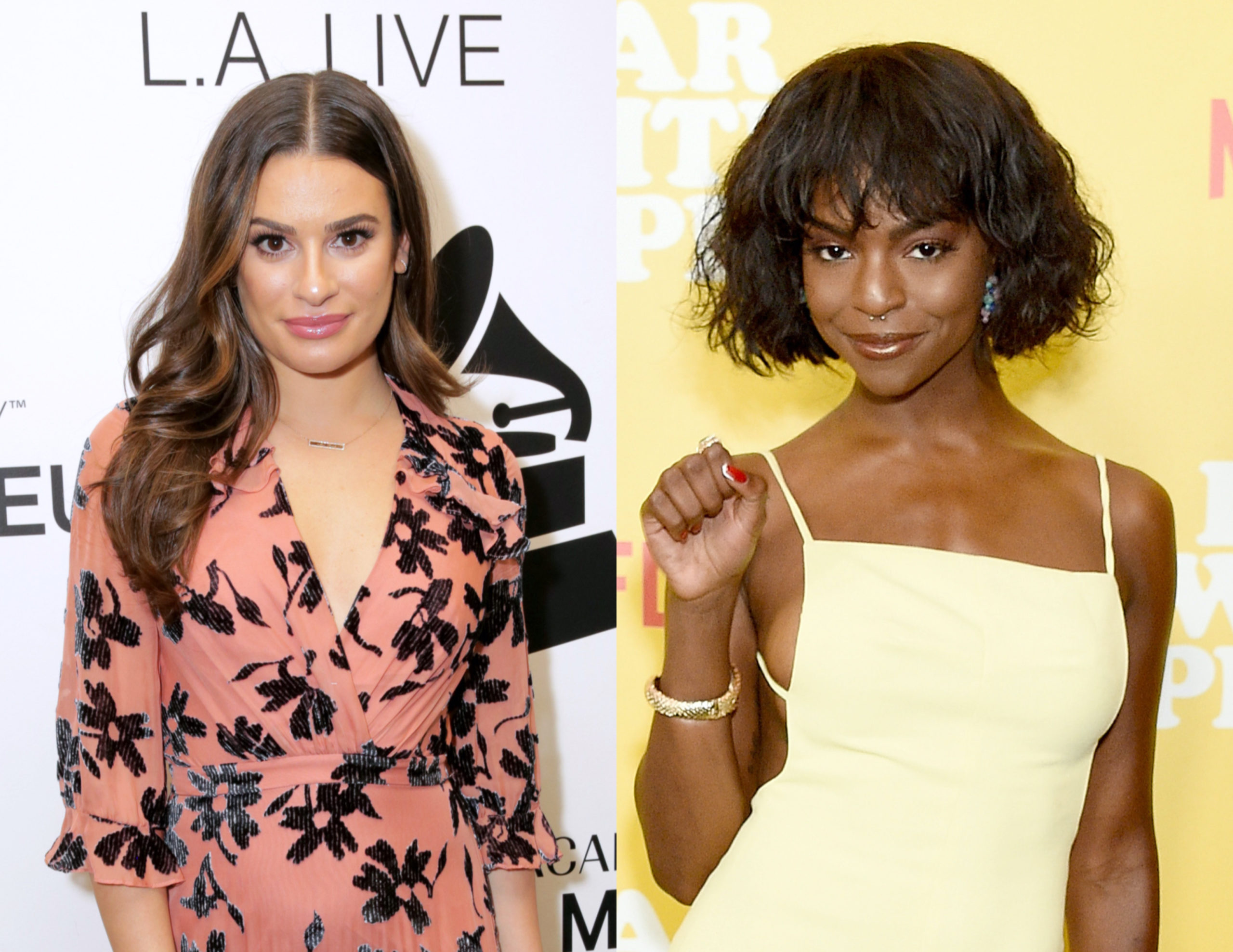 Glee s Samantha Ware speaks out after Lea Michele cast in Funny Girl