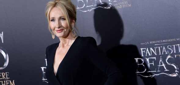 JK Rowling attends the Fantastic Beasts And Where To Find Them world premiere in 2016