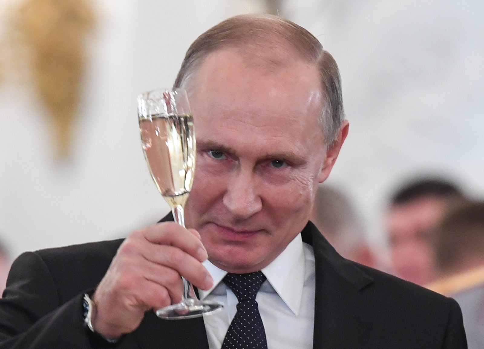 Pussy Riot members had staged the protest to mark Vladimir Putin's birthday 