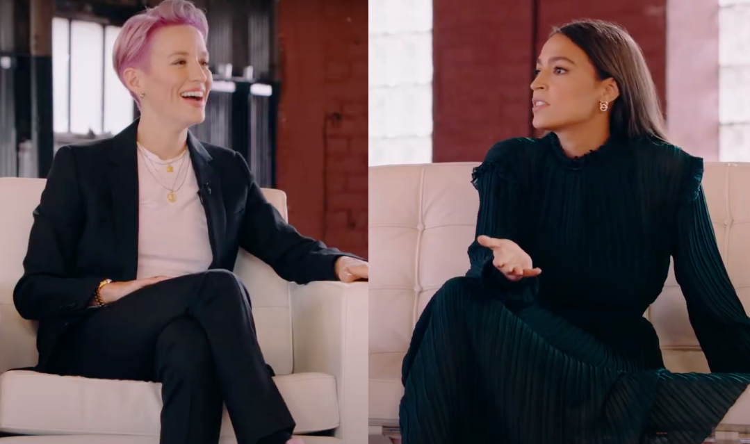 Megan Rapinoe And AOC Join Forces To Discuss Social Change In America