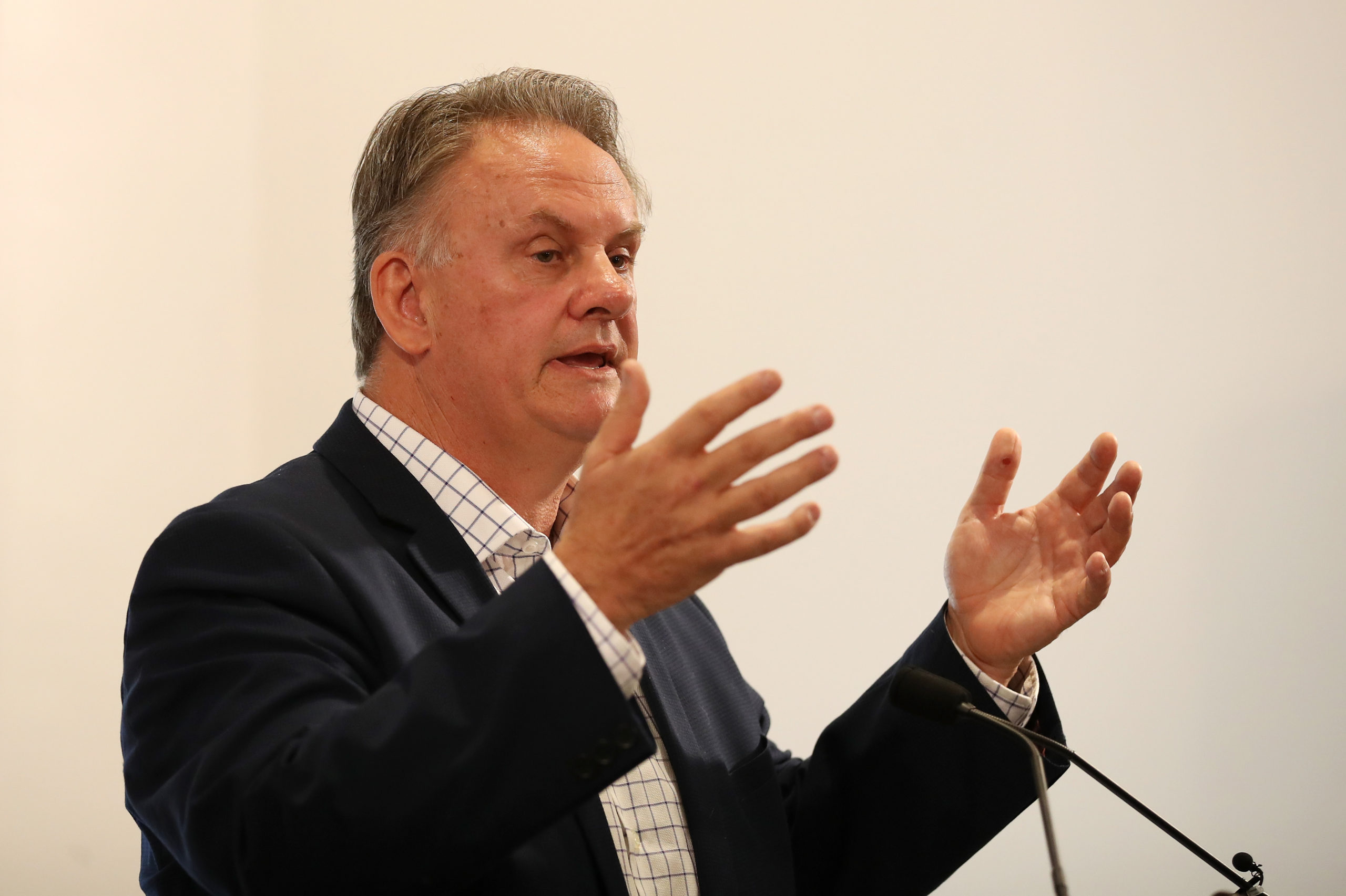 One Nation's Mark Latham is pressing a bill to outlaw 'promotion' of gender ideology