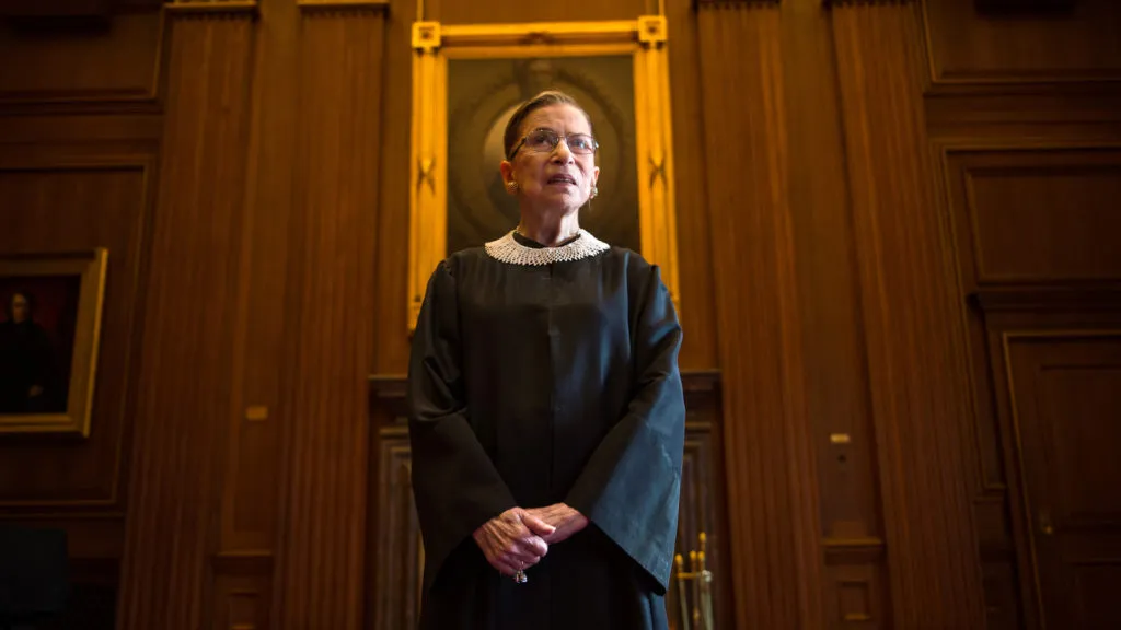 Supreme Court Justice Ruth Bader Ginsburg. (Nikki Kahn/The Washington Post via Getty Images)