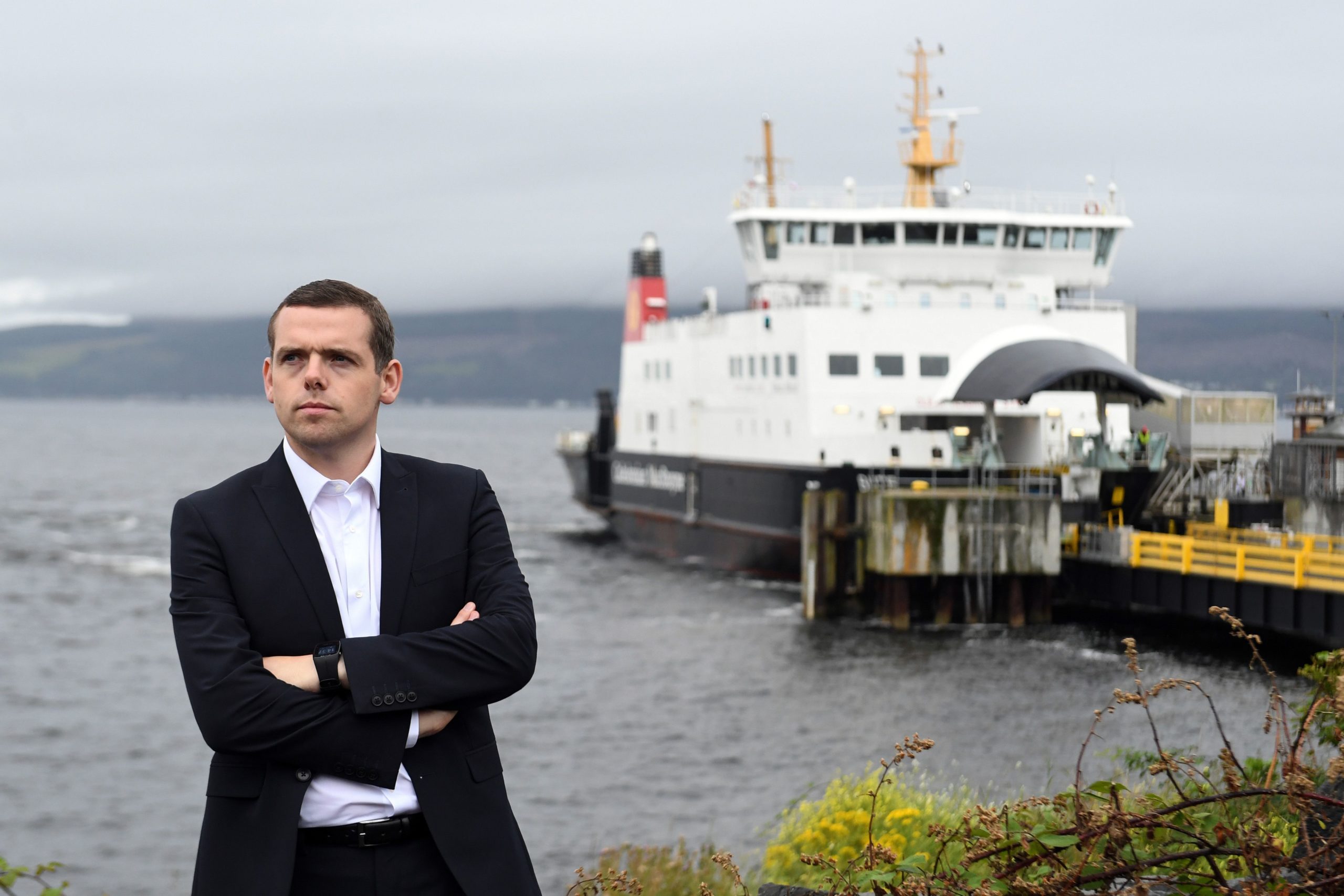 Douglas Ross, the new leader of the Scottish Conservative Party