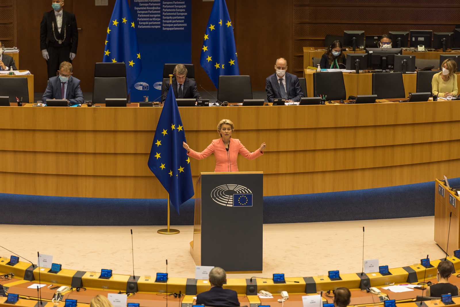 European Commission President Ursula von der Leyen