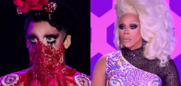 RuPaul and Valentina