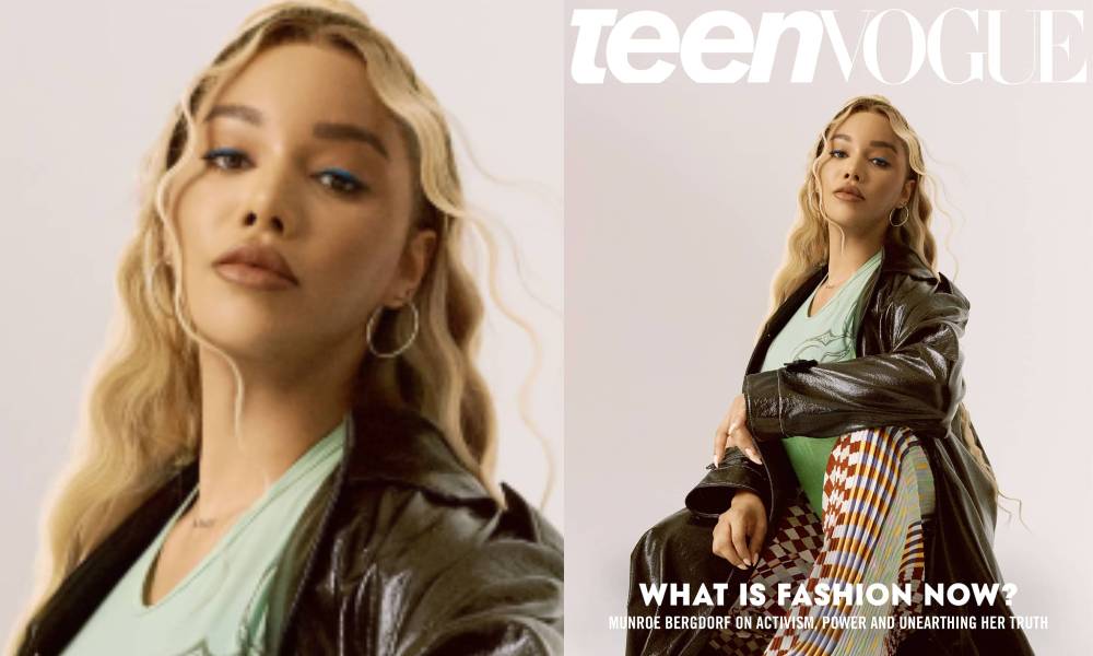 Munroe Bergdorf covers Teen Vogue and talks new L'Oreal role