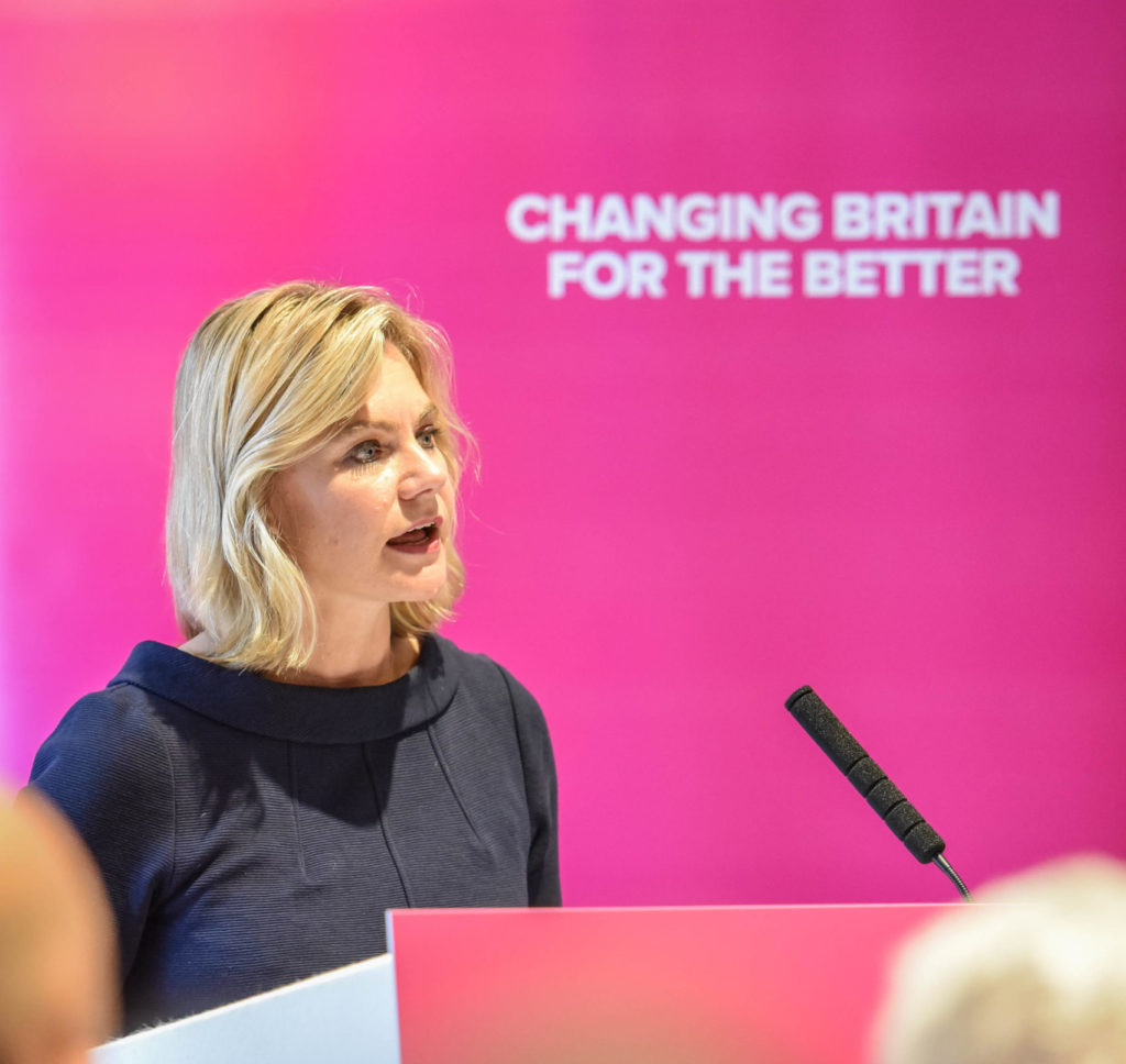 British former Conservative Party politician Justine Greening. (Supplied)