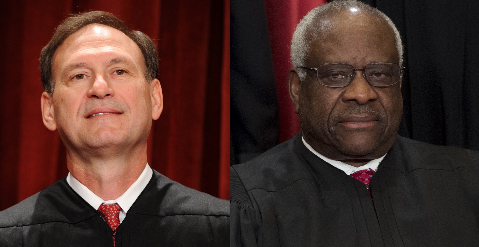 Supreme Court: Clarence Thomas, Samuel Alito Slam Equal Marriage Ruling