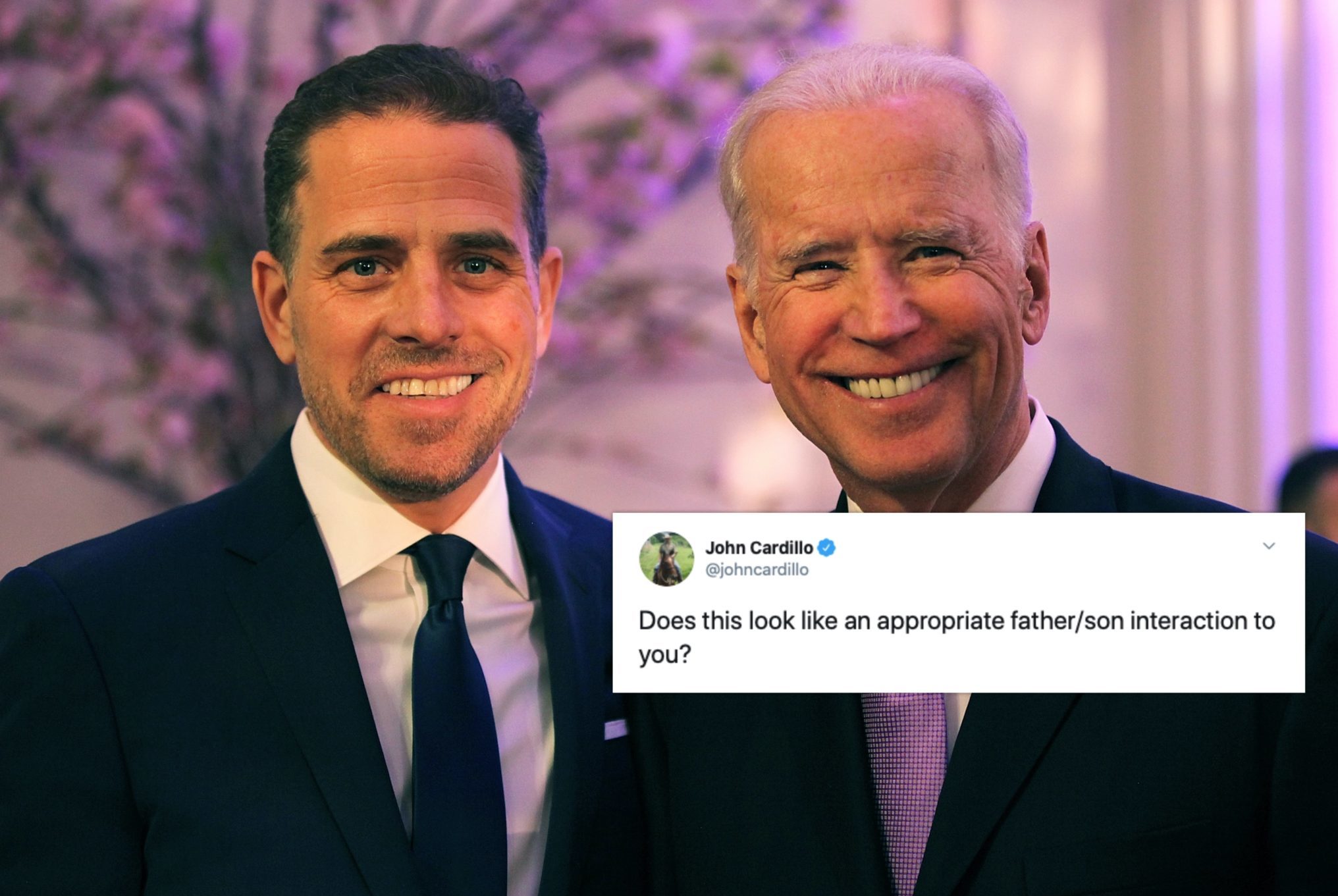 It Was Just a Regular Selfie Until Joe Biden Kissed Her on the Cheek