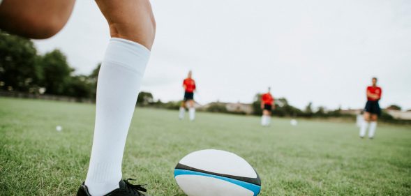 People playing rugby