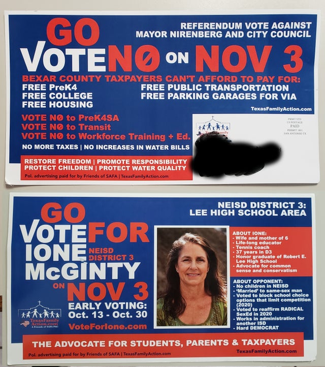 Gay Texas school board election: The 'vile' anti-gay leaflets have been called out