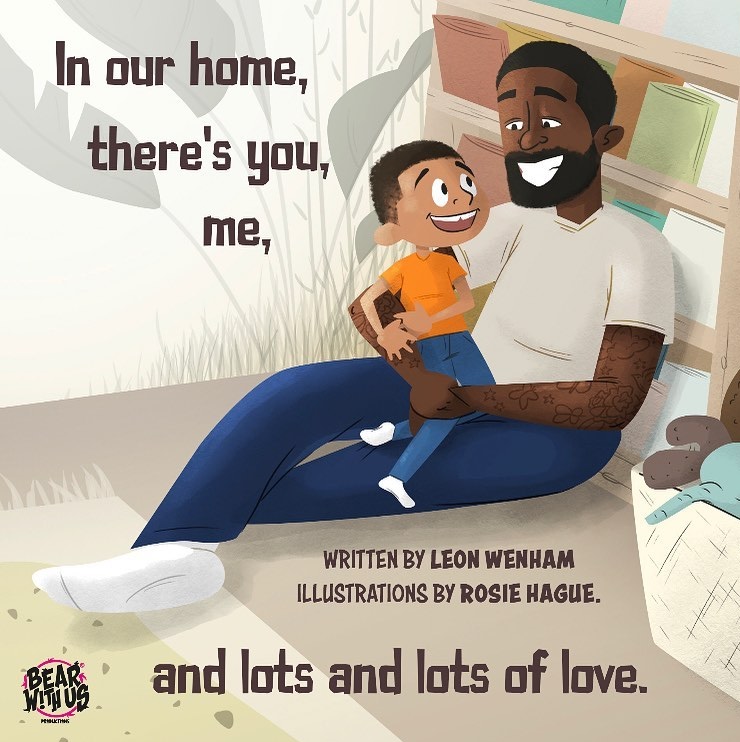 Upcoming story book You, Me and Lots and Lots of Love is based on Leon's experience as an adoptive dad