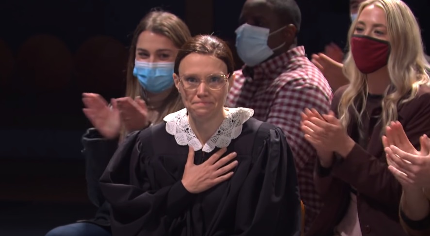 Kate Mckinnon Pays Moving Tribute To Ruth Bader Ginsburg On Snl