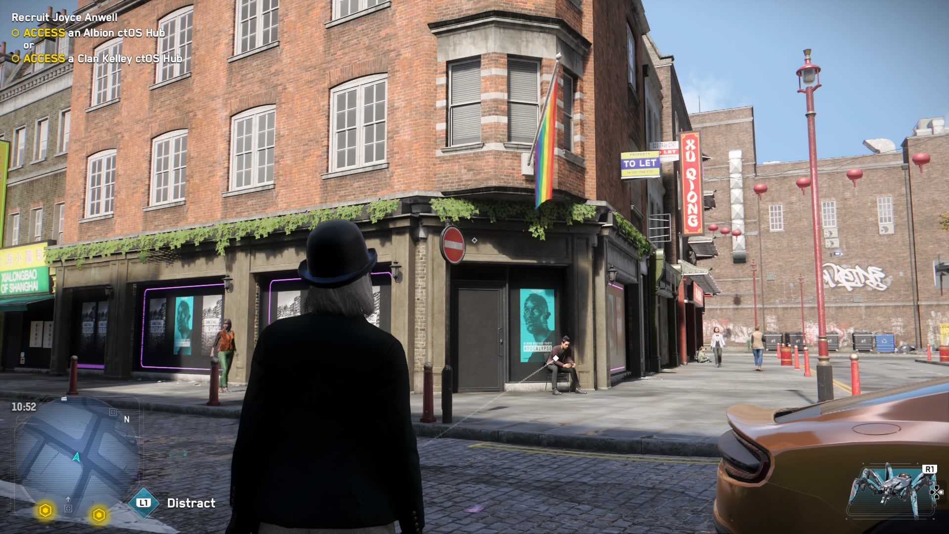 Watch Dogs: Legion is notably LGBT+ inclusive, featuring rainbow flags in place of several real-life London LGBT+ venues