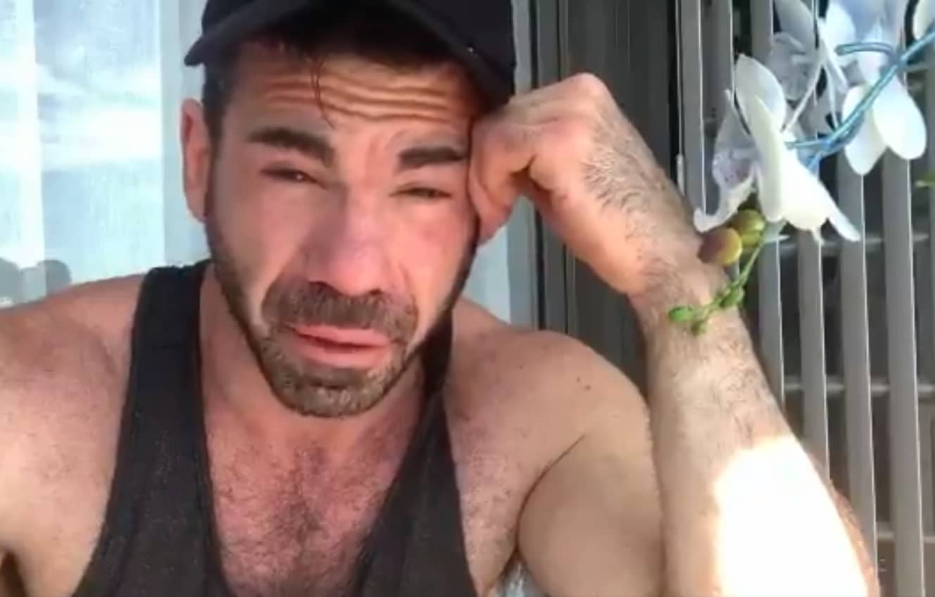 Australian porn star Billy Santoro could be facing eviction