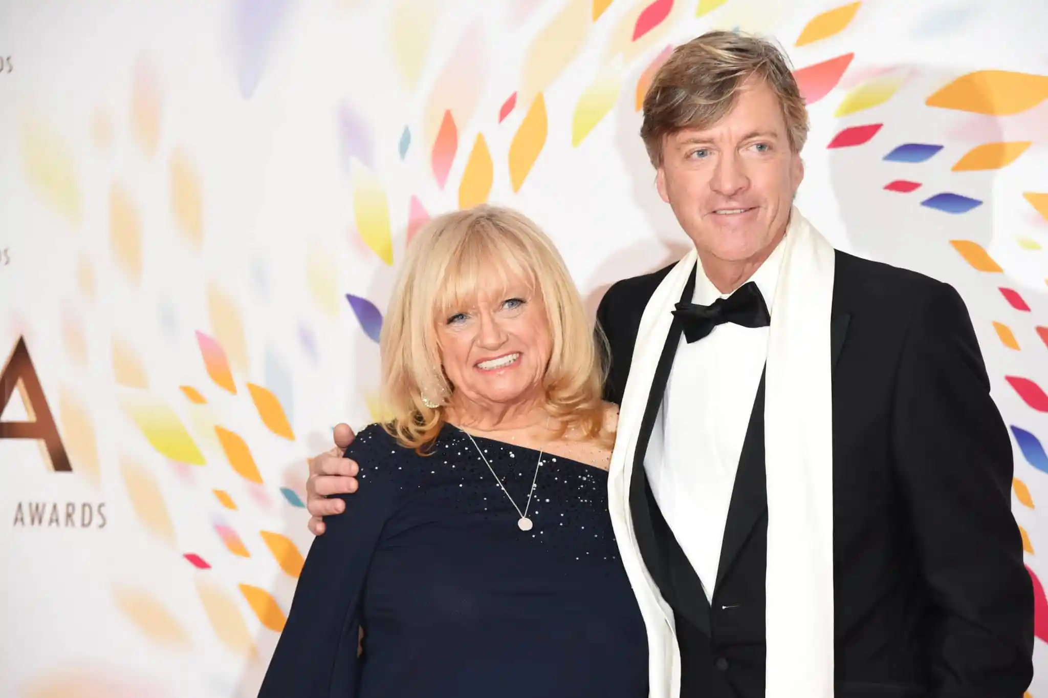 Judy Finnigan and Richard Madeley at the National Television Awards 2020 